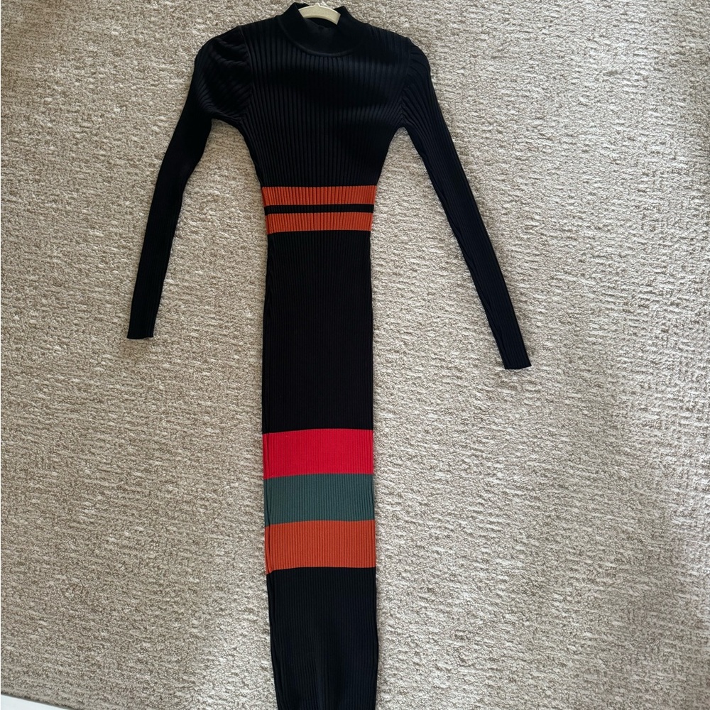 Long sweater dress